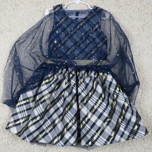 Wonder Nation*Girls Sleeveless Fit & Flare silhouette Star Stunned Dress Size‎ 6 - Picture 3 of 11